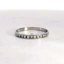 SORTIJA BRILLANTES 9x2.00MM VS-H 0.30 CT