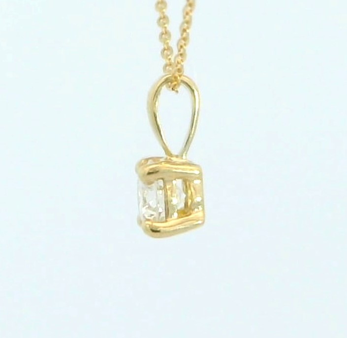 COLGANTE GARRA FUNDICION  3MM.BRILLANTE H-SI 1.  0.12CT