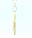 CRUZ  CON CRISTO 32x19MM.9 KILATES