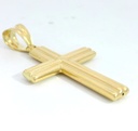 CRUZ RAYADA SIN CRISTO 29x18MM.