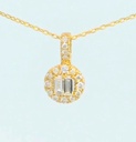 COLGANTE REDONDO BRILLANTES DI 2 BG SI H 0.045 DI 16 RD 0.05 CT TW