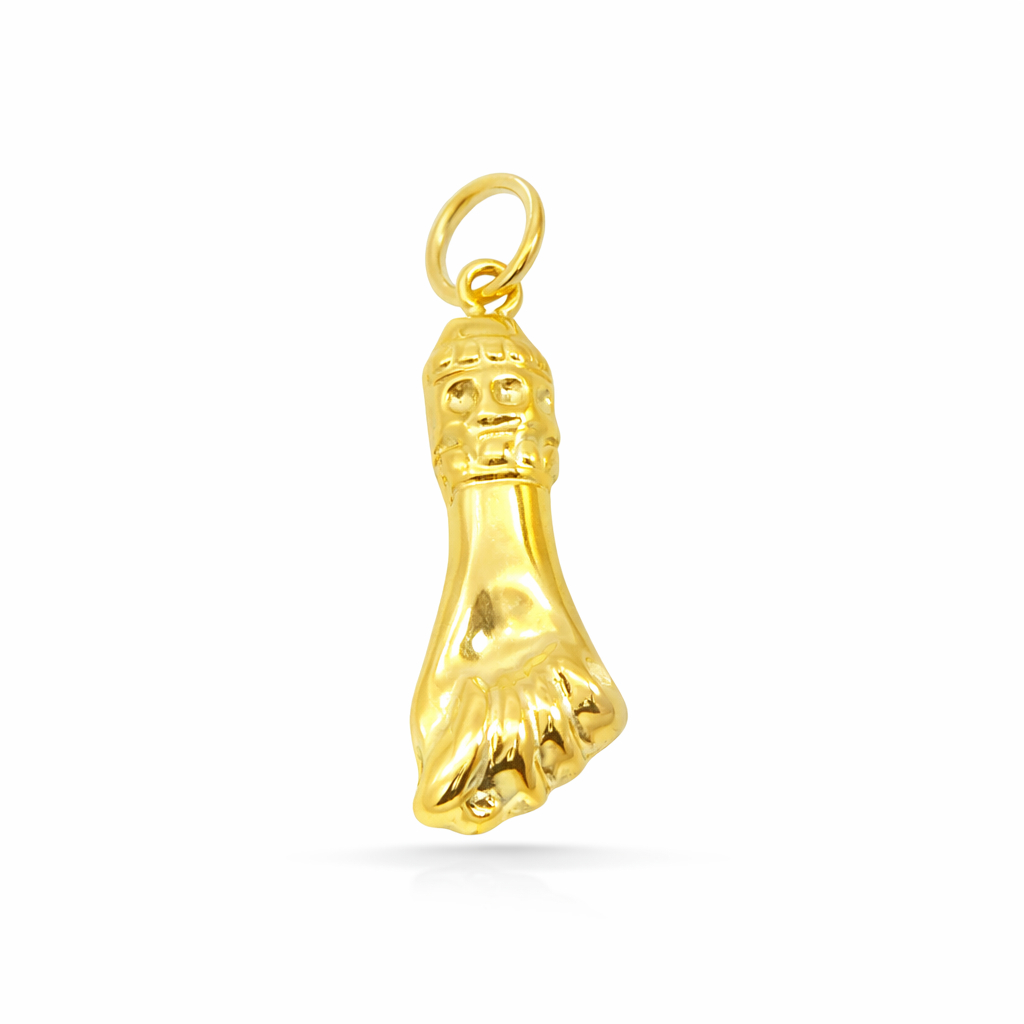 13 MM LUCKY FIST PENDANT.
