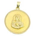 MEDALLA  REDONDA SAGRADO CORAZON DE JESUS.17 MM.