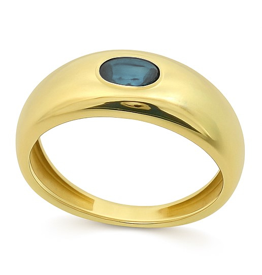 5x3MM LONDON BLUE TOPAZ RING