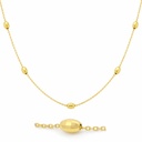 9 KARAT GOLD NECKLACE.