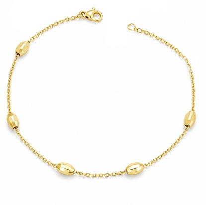 PULSERA MOTIVOS TALLADOS .9KILATES