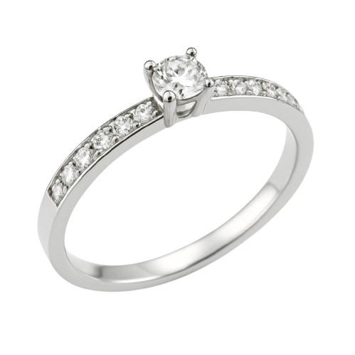 SORTIJA  BRILLANTES DI 10 RD 0.15 CT DI 1 RD SI-H 0.15 CT TW (copia)
