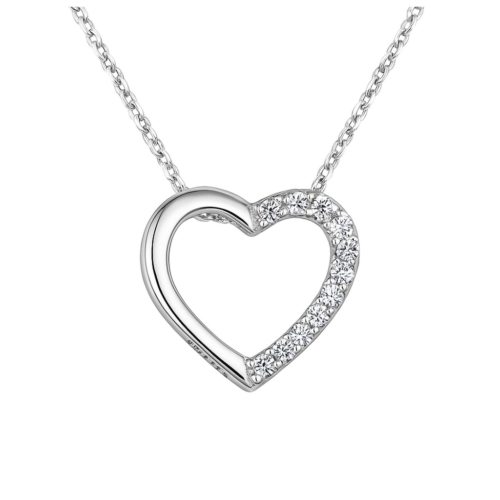 COLG.CORAZON 11*9MM 11/0.04 H-SI CADENA 45CM