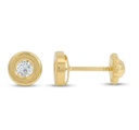 PENDIENTES "DONUT" 5'5MM.CIRCONITA 3MM.ROSCA.