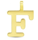 COLGANTE LETRA "F" 10MM