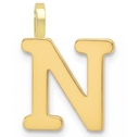 COLGANTE LETRA "N" 10MM