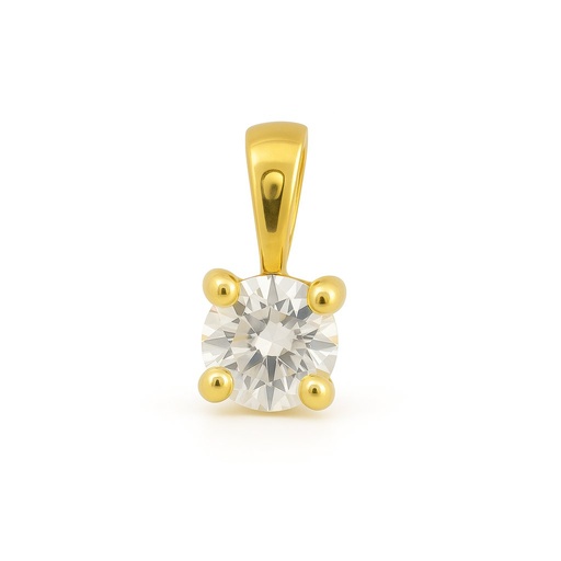 [B4122/C/0.05] 3MM DIAMOND PENDANT.QUALITY SI,COLOR H. 0.05 CT