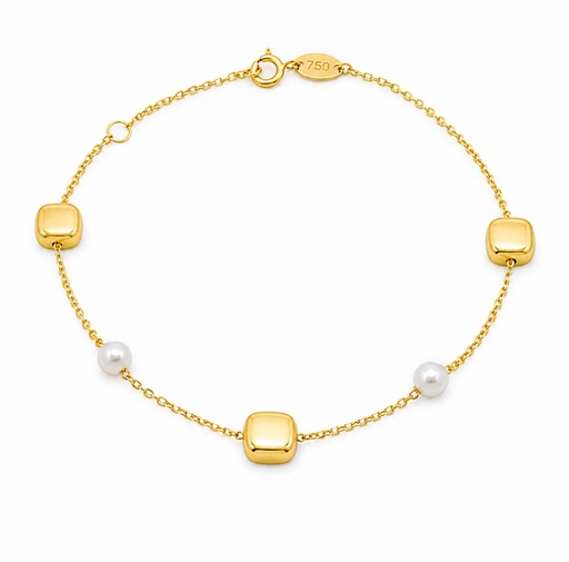[9K0092PU] PULSERA CIRCONITAS CORAZON .9KILATES (copia)
