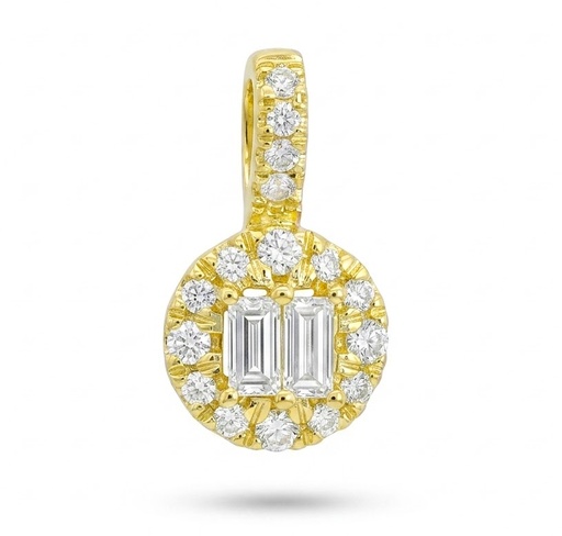 [B4226C/0.05] COLGANTE REDONDO BRILLANTES DI 2 BG SI H 0.045 DI 16 RD 0.05 CT TW