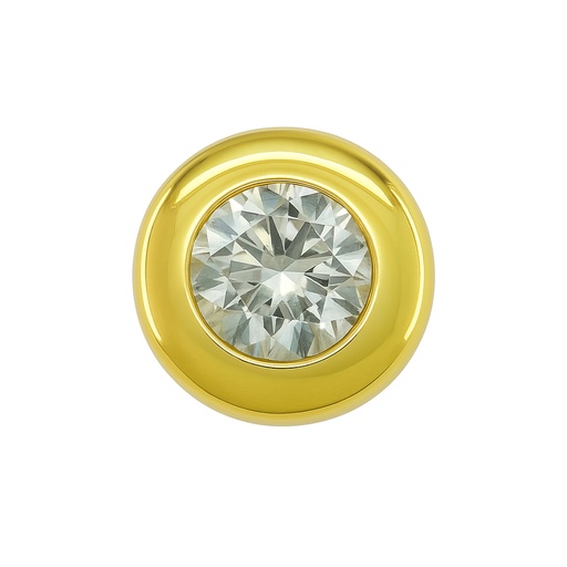 [1673/G] COLGANTE CHATON 3MM SIN REASA