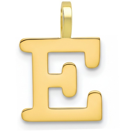 [5000E] INITIAL "E" PENDANT.10MM.