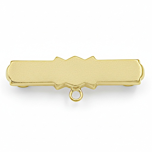 [6237] BROCHE BEBE  MATIZADO 30x9MM
