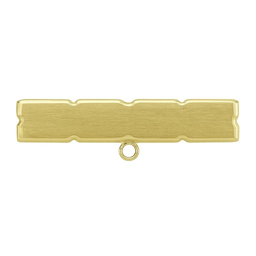 [6239] BROCHE BEBE MATIZADO 30x9MM